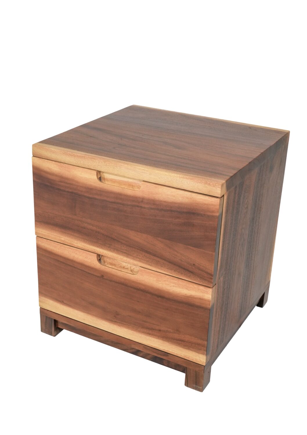 Akira Double Drawer Night Stand