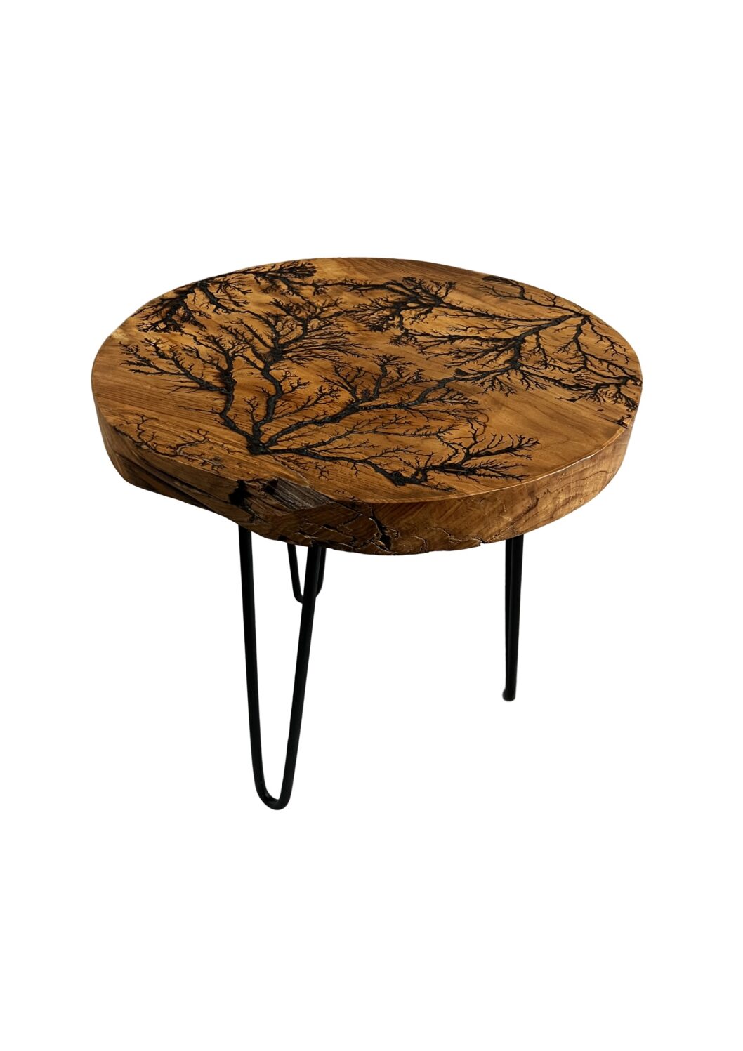 Factorial Teak Side Table