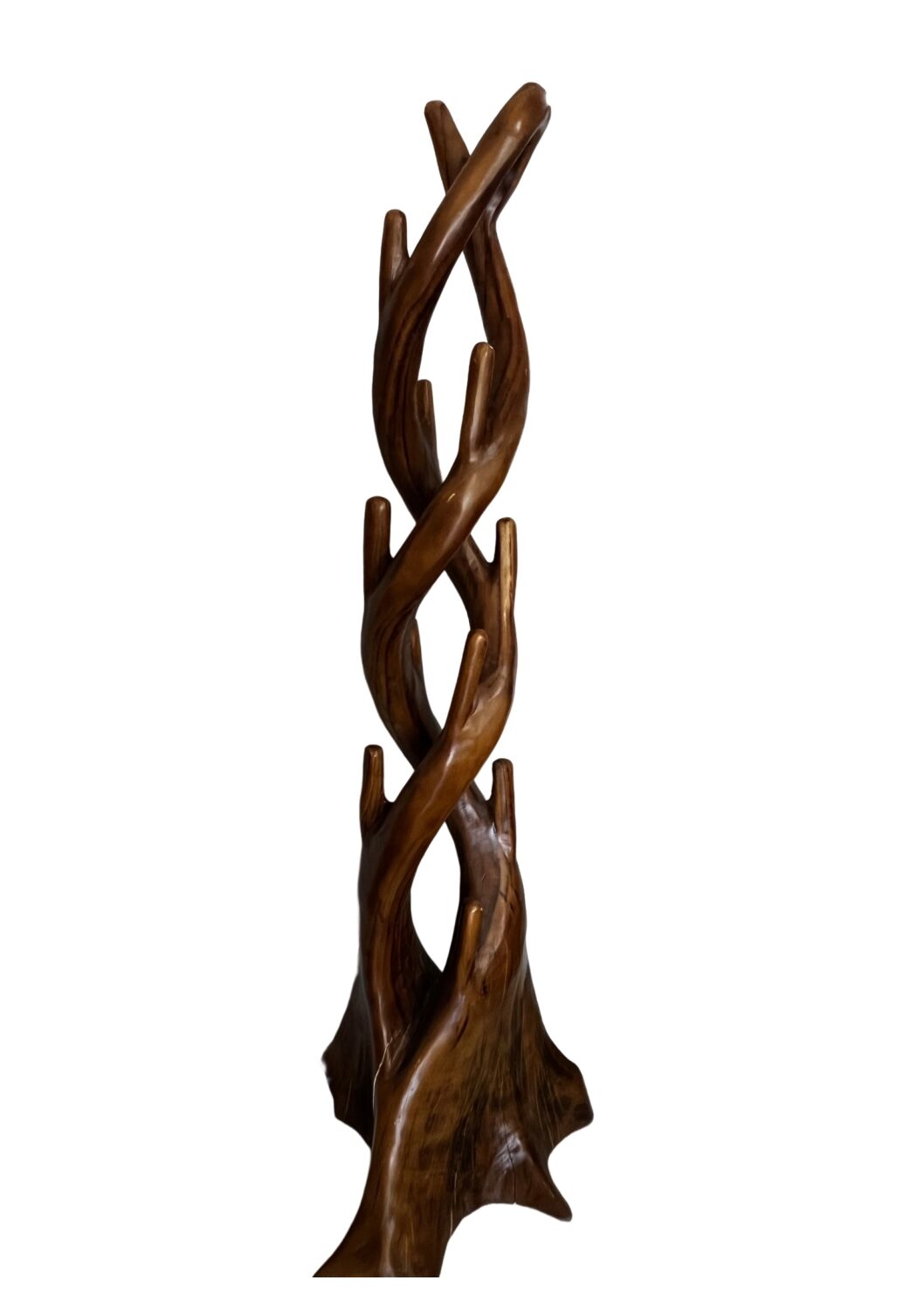 Hand Carved Coat Hanger