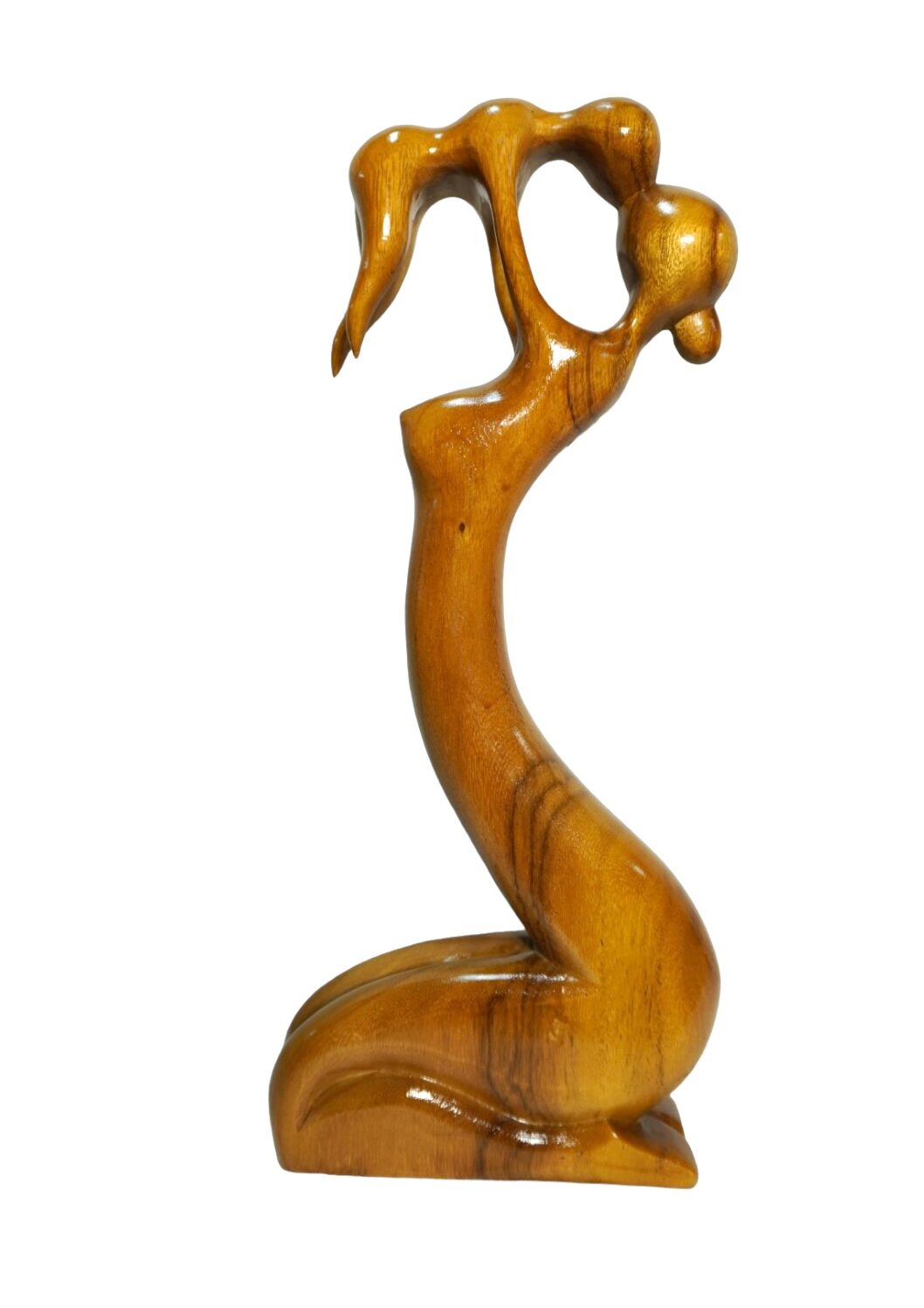 Handcarved Mom and Baby