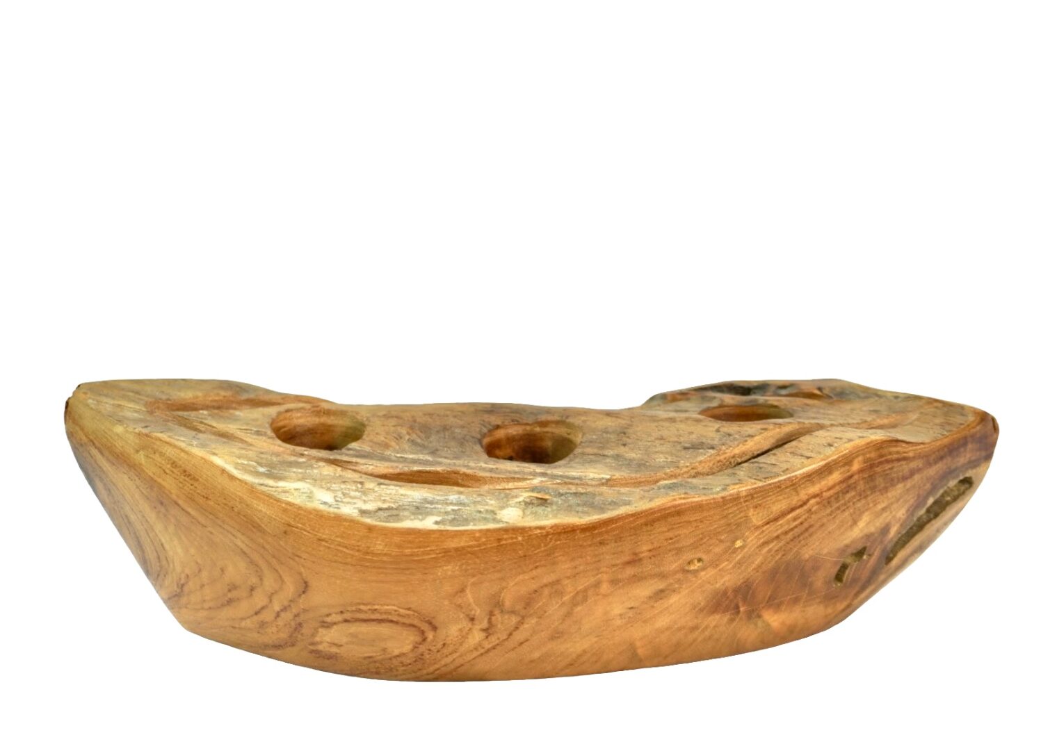 Suar Boat Candle Holder