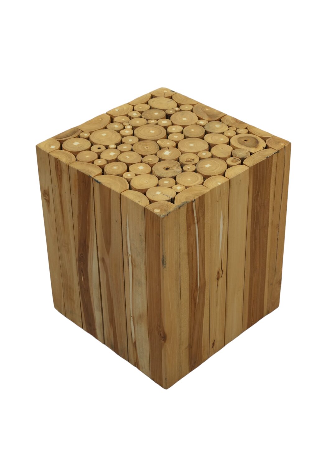 Teak Branch Stool